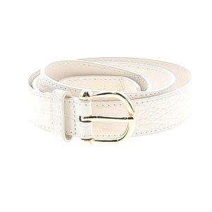 Women's White, Cream Belt size medium